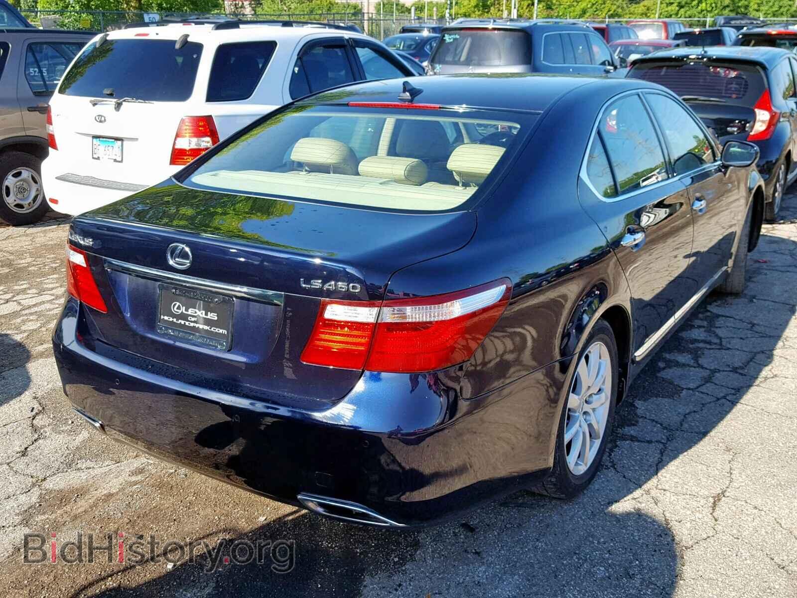 2008 LEXUS LS460 - VIN: JTHBL46F085053510 - Фото 4