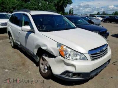 2011 Subaru OUTBACK 2., белый — VIN 4S4BRBCC7B3389894, Copart
