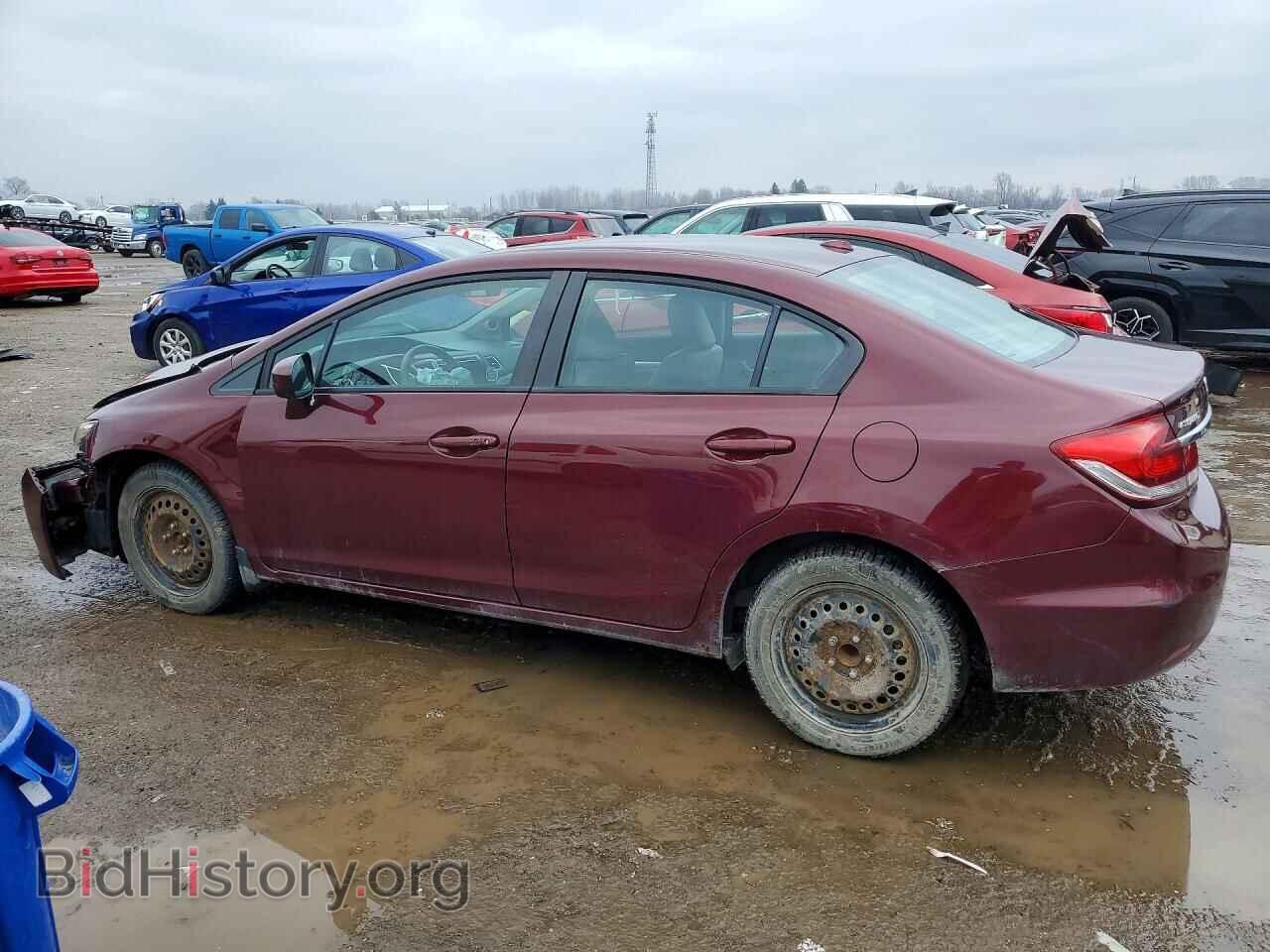 2015 HONDA CIVIC - VIN: 2HGFB2F71FH024348 - Фото 2