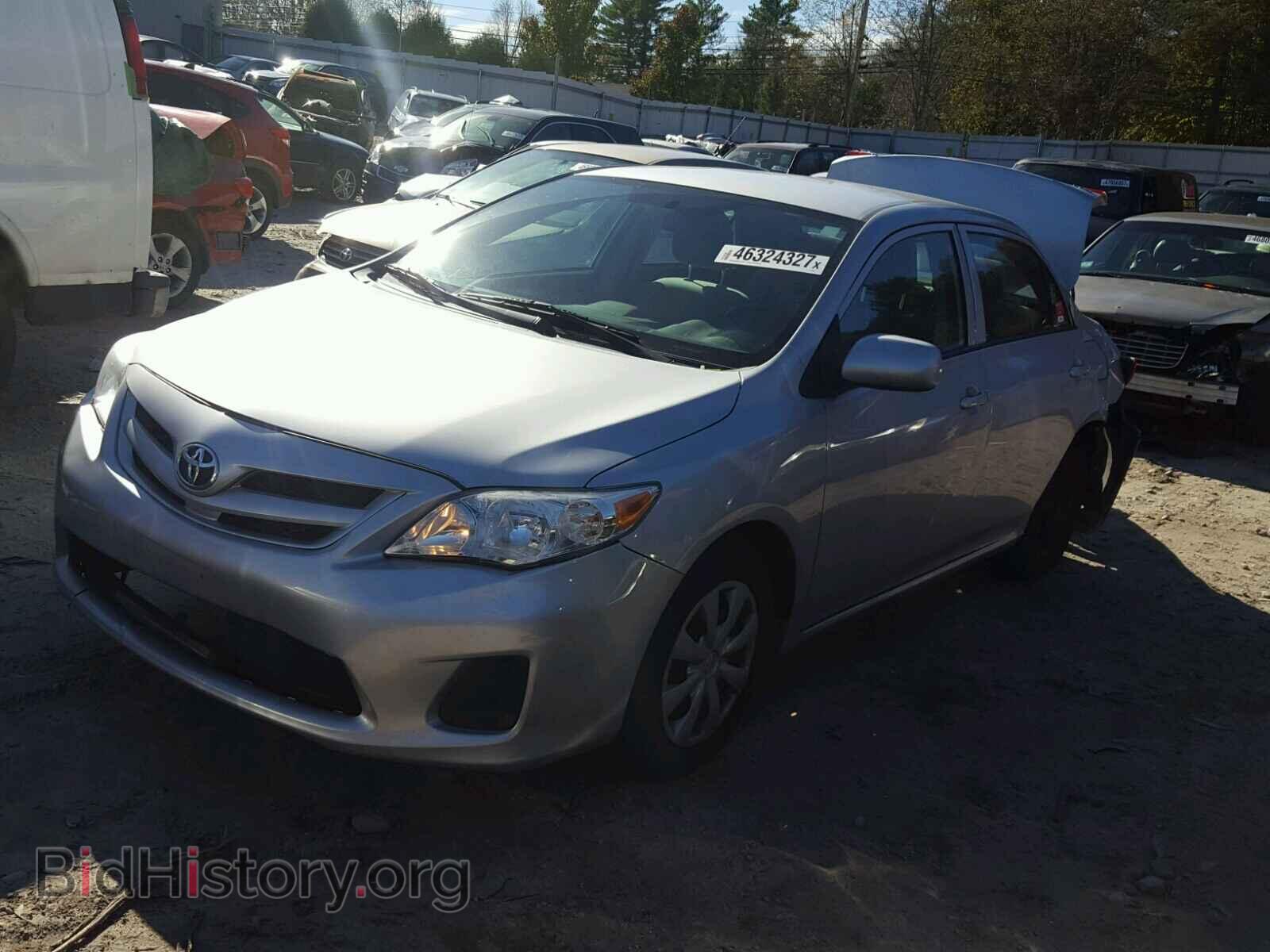 2012 TOYOTA COROLLA BA - VIN: 2T1BU4EE2CC821992 - Фото 2