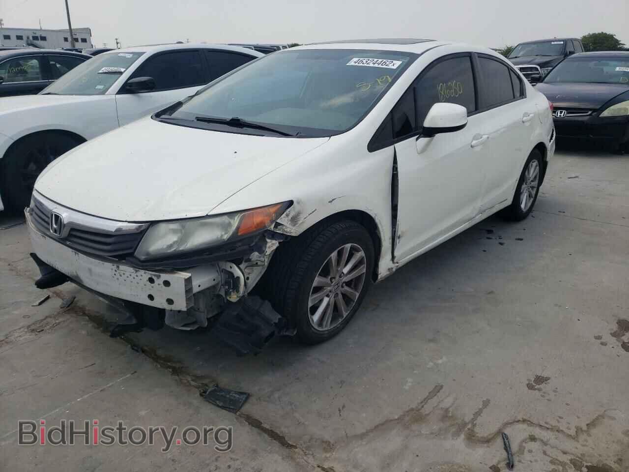 2012 HONDA CIVIC - VIN: 19XFB2F80CE110541 - Фото 2