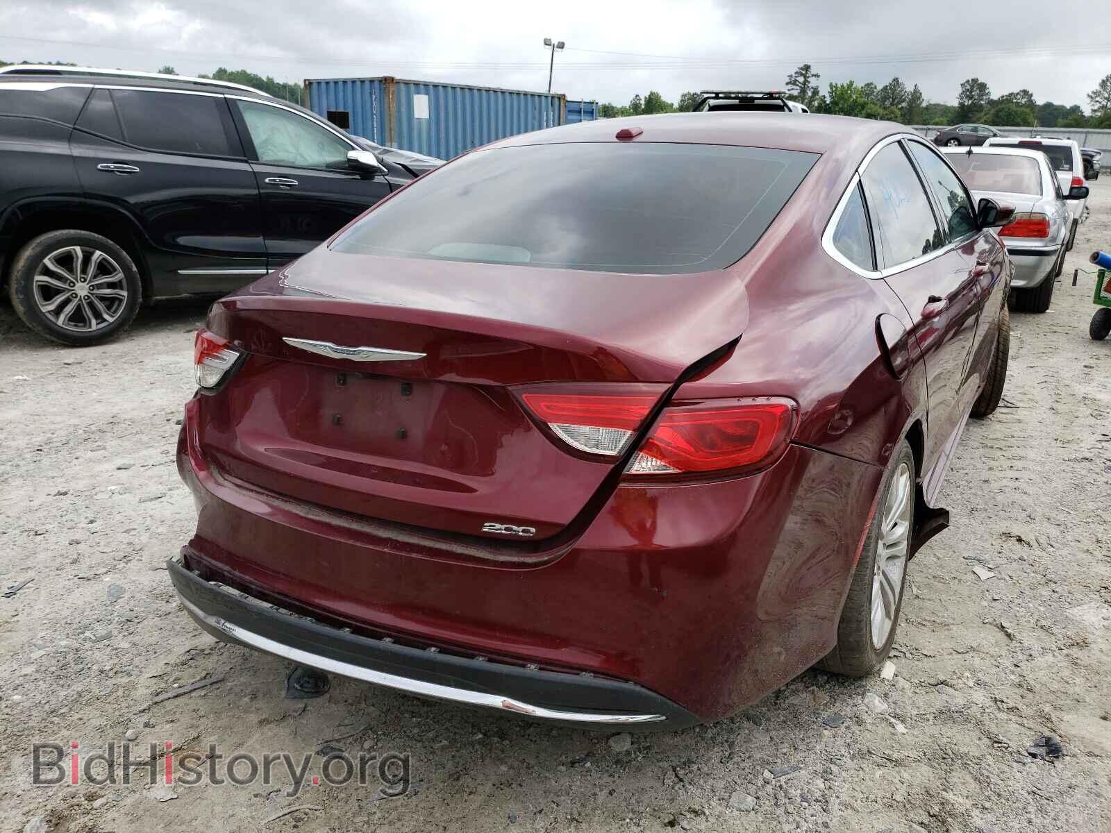 2015 CHRYSLER 200 - VIN: 1C3CCCAB4FN561033 - Фото 4