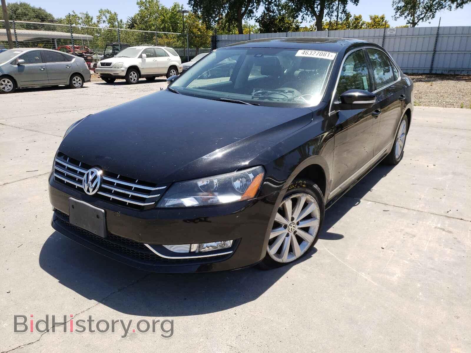 2013 VOLKSWAGEN PASSAT - VIN: 1VWCP7A3XDC007713 - Фото 2