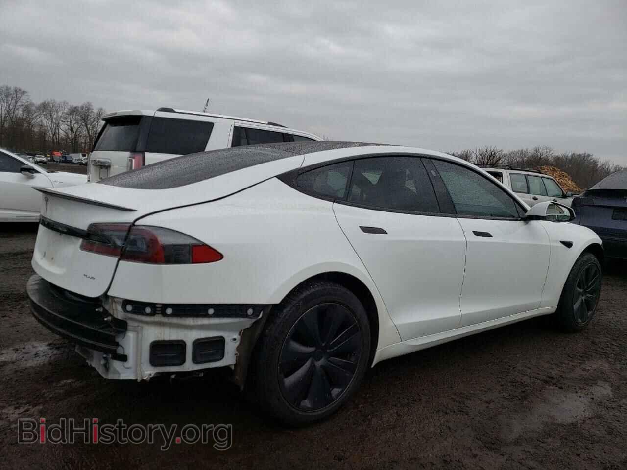 2021 TESLA MODEL S - VIN: 5YJSA1E60MF442924 - Фото 3