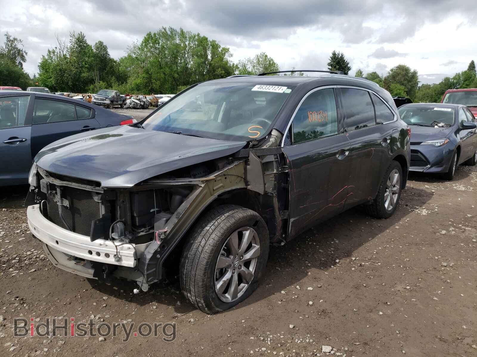 2015 ACURA MDX - VIN: 5FRYD4H87FB028668 - Фото 2