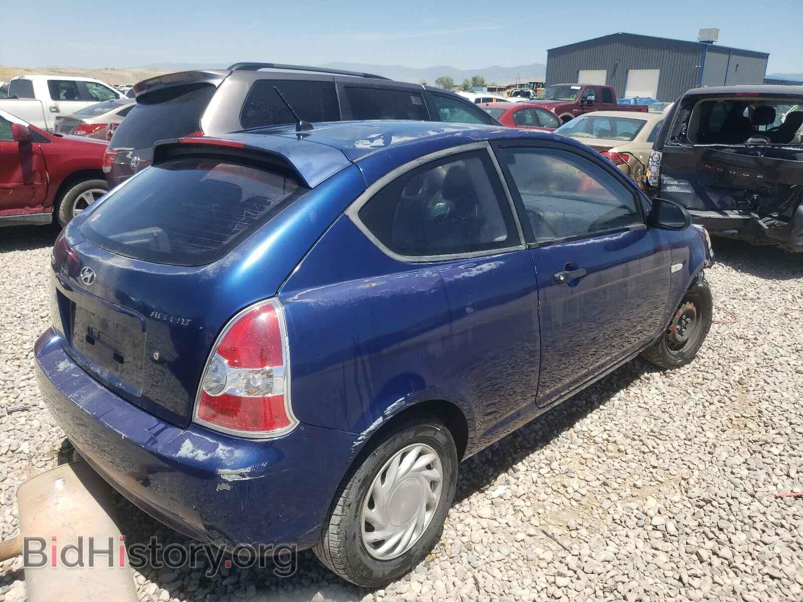 2007 HYUNDAI ACCENT - VIN: KMHCM36C27U002884 - Фото 4