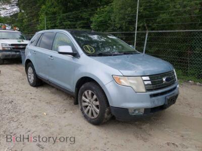 2008 Ford EDGE Edge Limit, blue — VIN 2FMDK49CX8BA62138, Copart