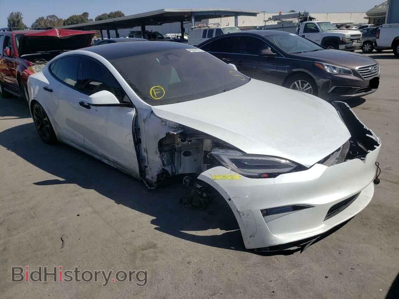 Photo 5YJSA1E69MF446938 - TESLA MODEL S 2021