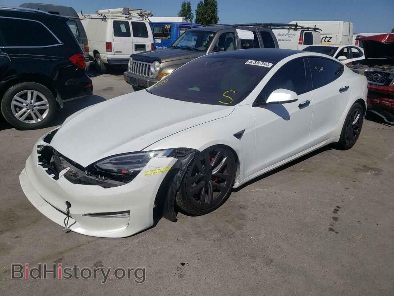 2021 TESLA MODEL S - VIN: 5YJSA1E69MF446938 - Photo 2