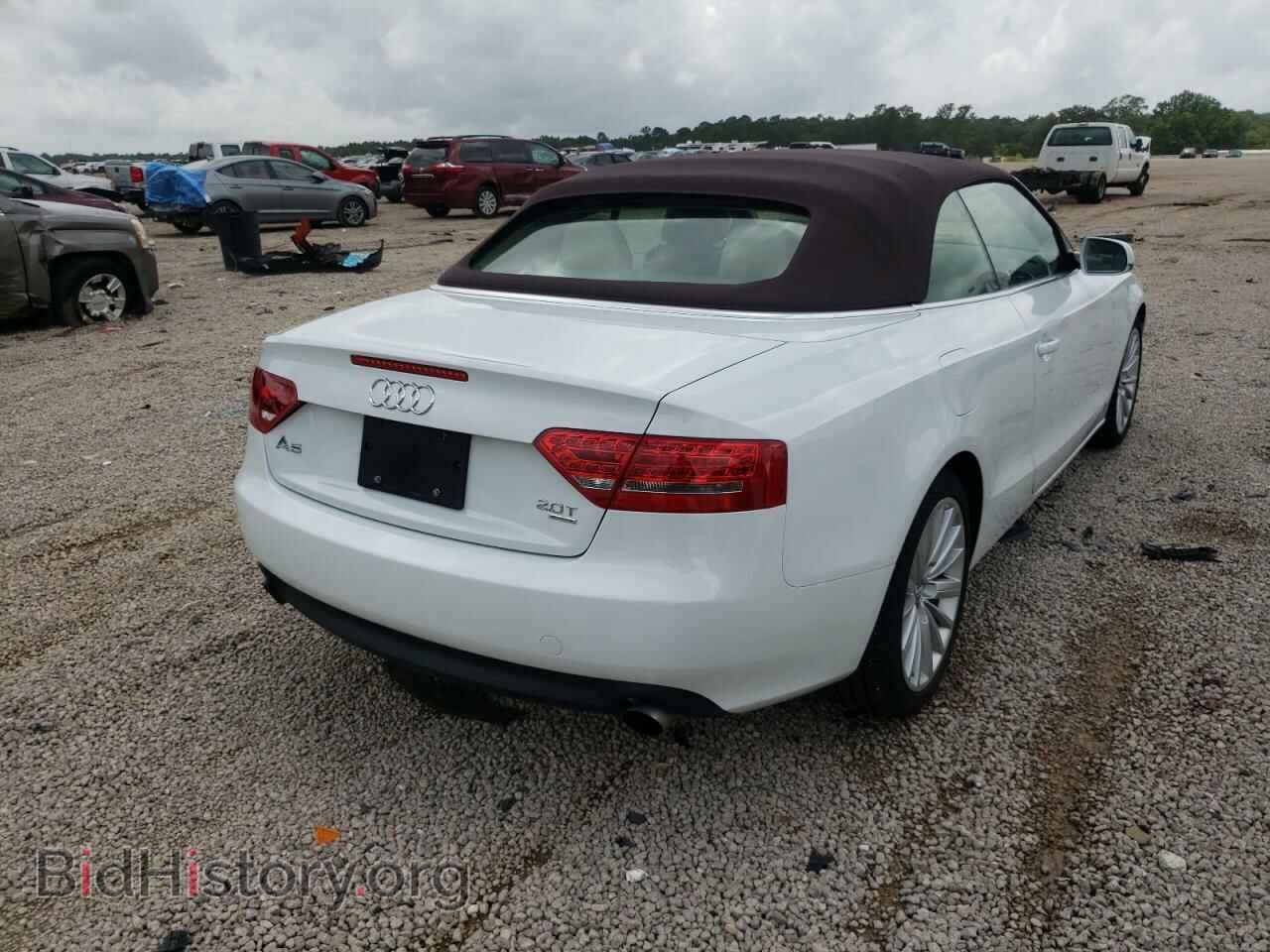 2012 AUDI A5 - VIN: WAULFAFHXCN001594 - Photo 4