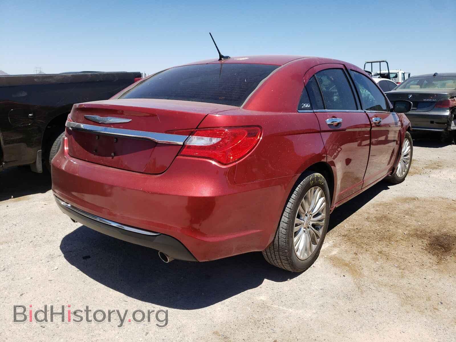 2012 CHRYSLER 200 - VIN: 1C3CCBCG8CN124084 - Фото 4