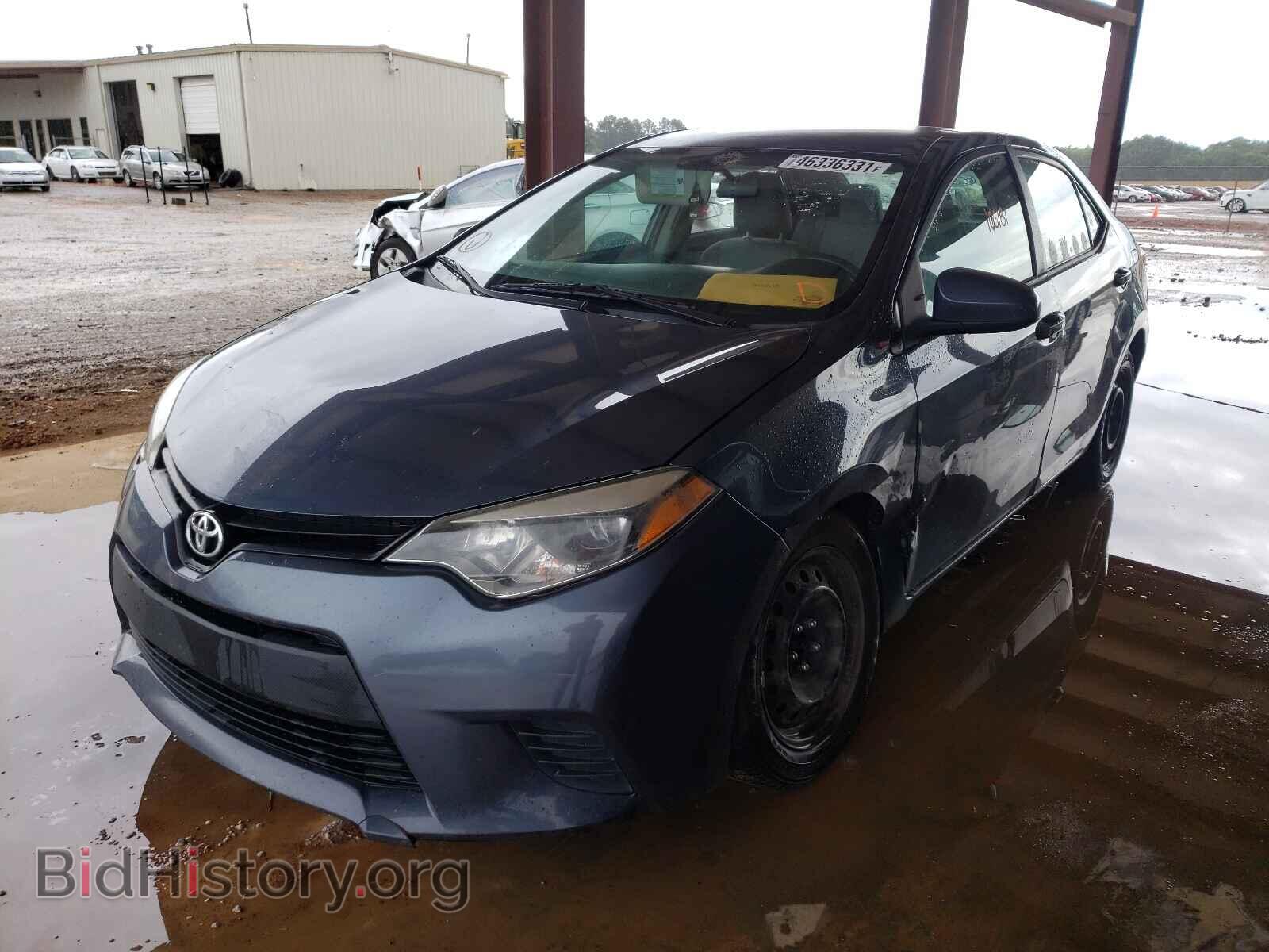 2014 TOYOTA COROLLA - VIN: 2T1BURHE7EC212425 - Фото 2