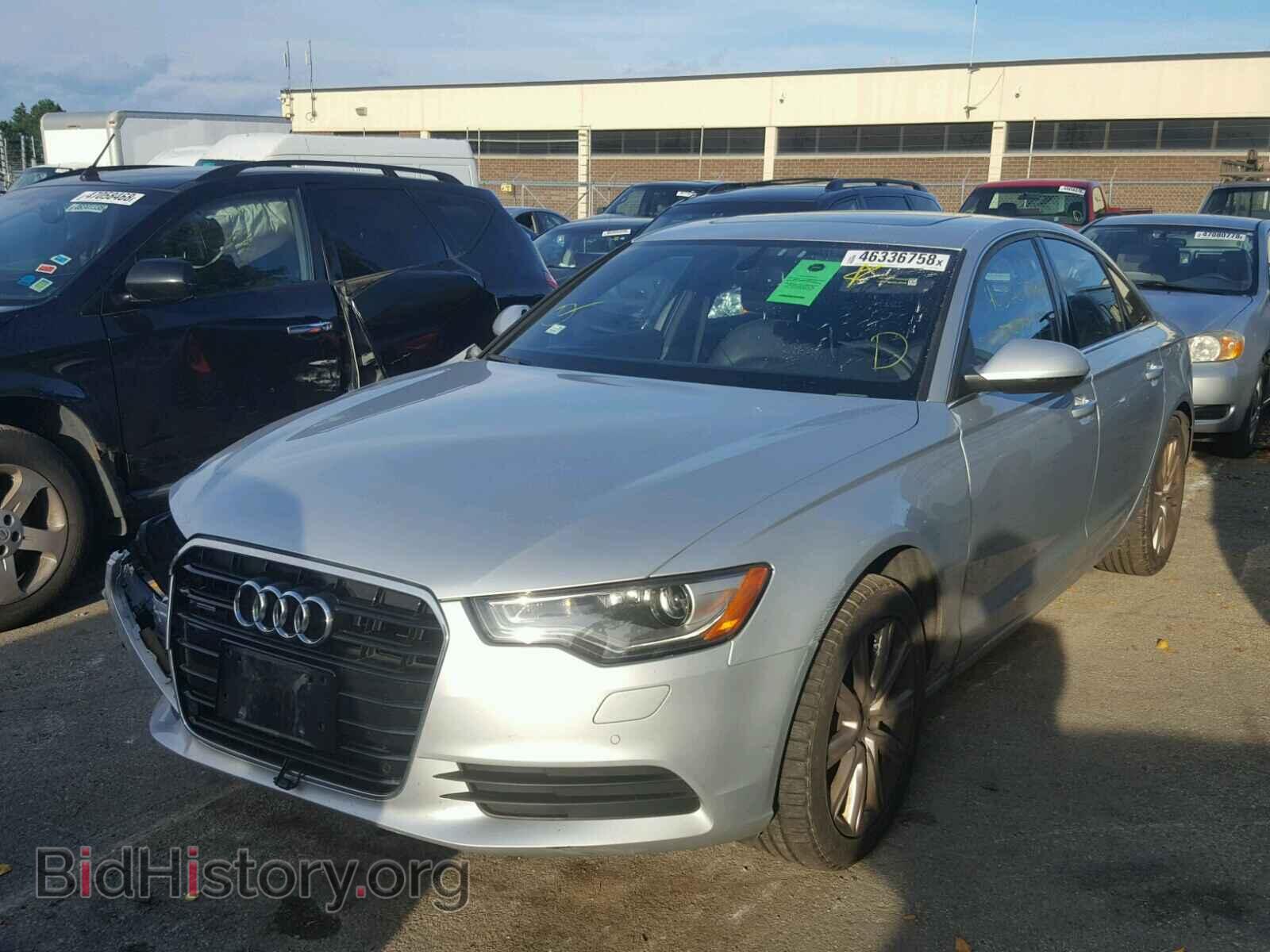 2013 AUDI A6 - VIN: WAUGFAFC2DN067726 - Photo 2
