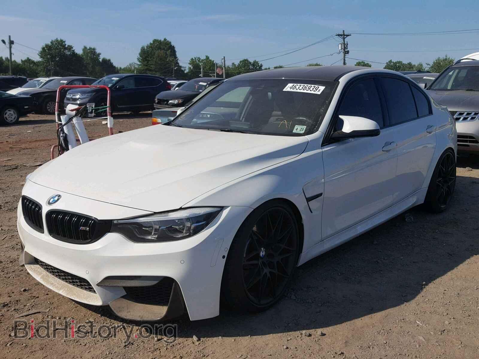 2018 BMW M3 - VIN: WBS8M9C58J5J78187 - Фото 2