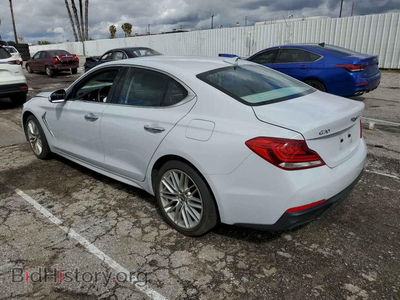 2020 GENESIS G70 - VIN: KMTG64LA7LU056492 - Фото 2