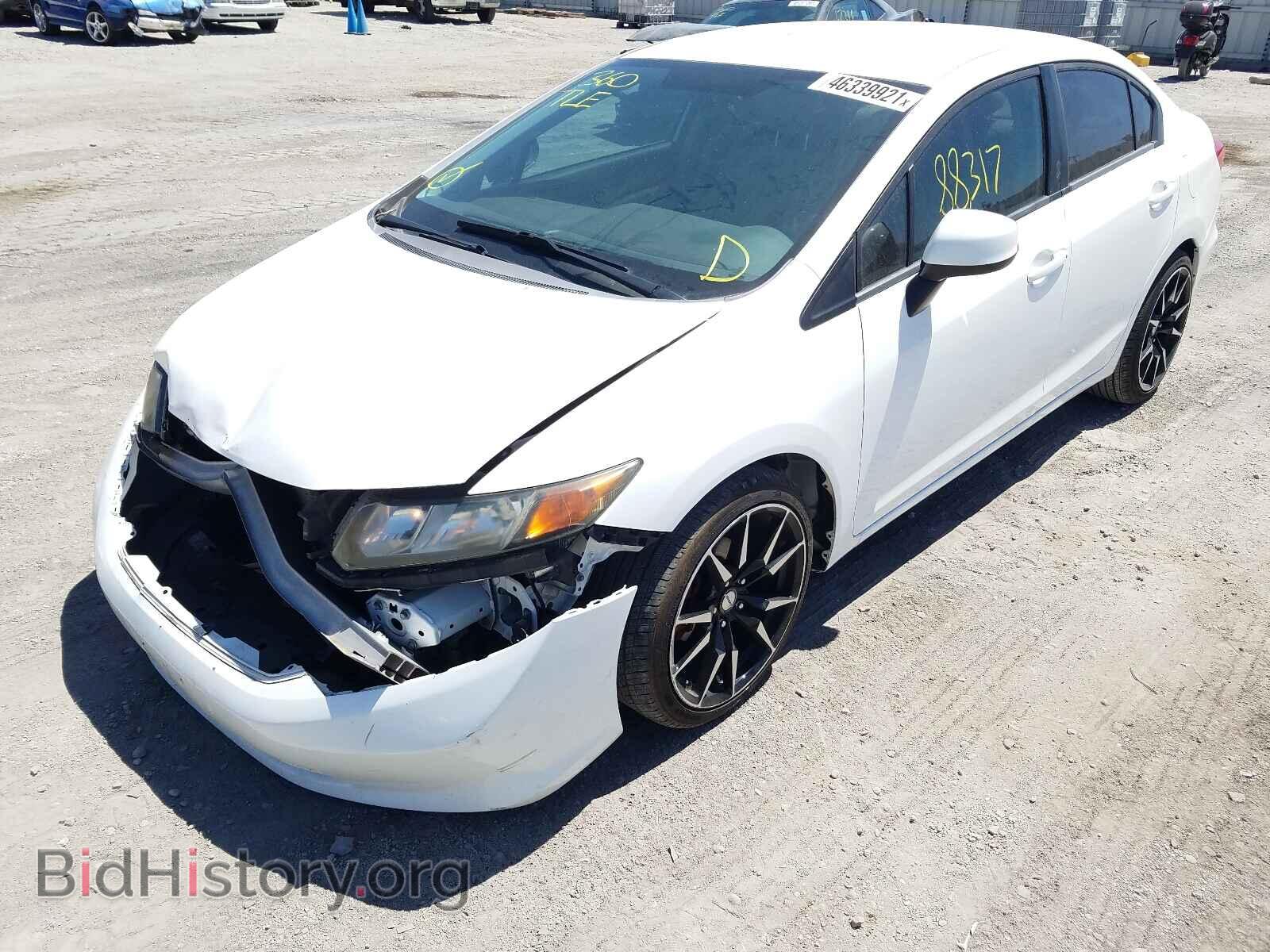 2012 HONDA CIVIC - VIN: 19XFB2F57CE347825 - Фото 2