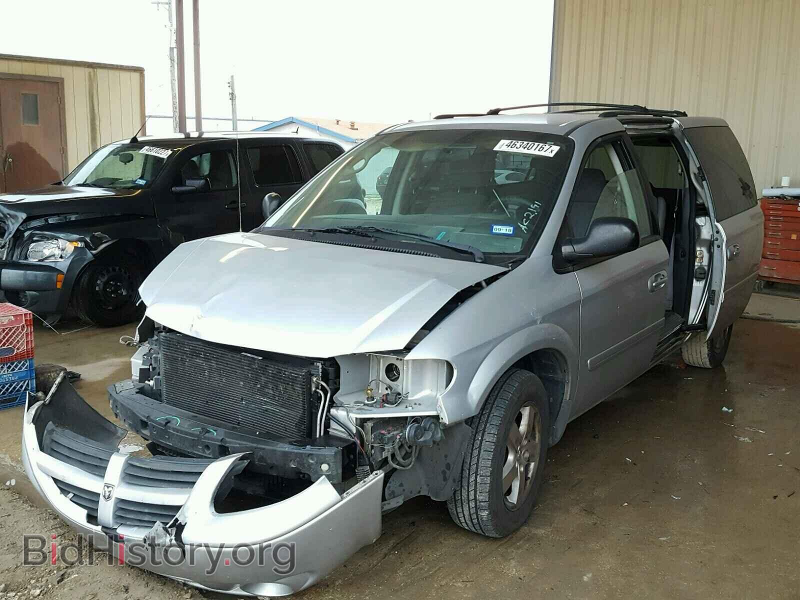 2007 DODGE CARAVAN - VIN: 2D4GP44L27R119810 - Фото 2