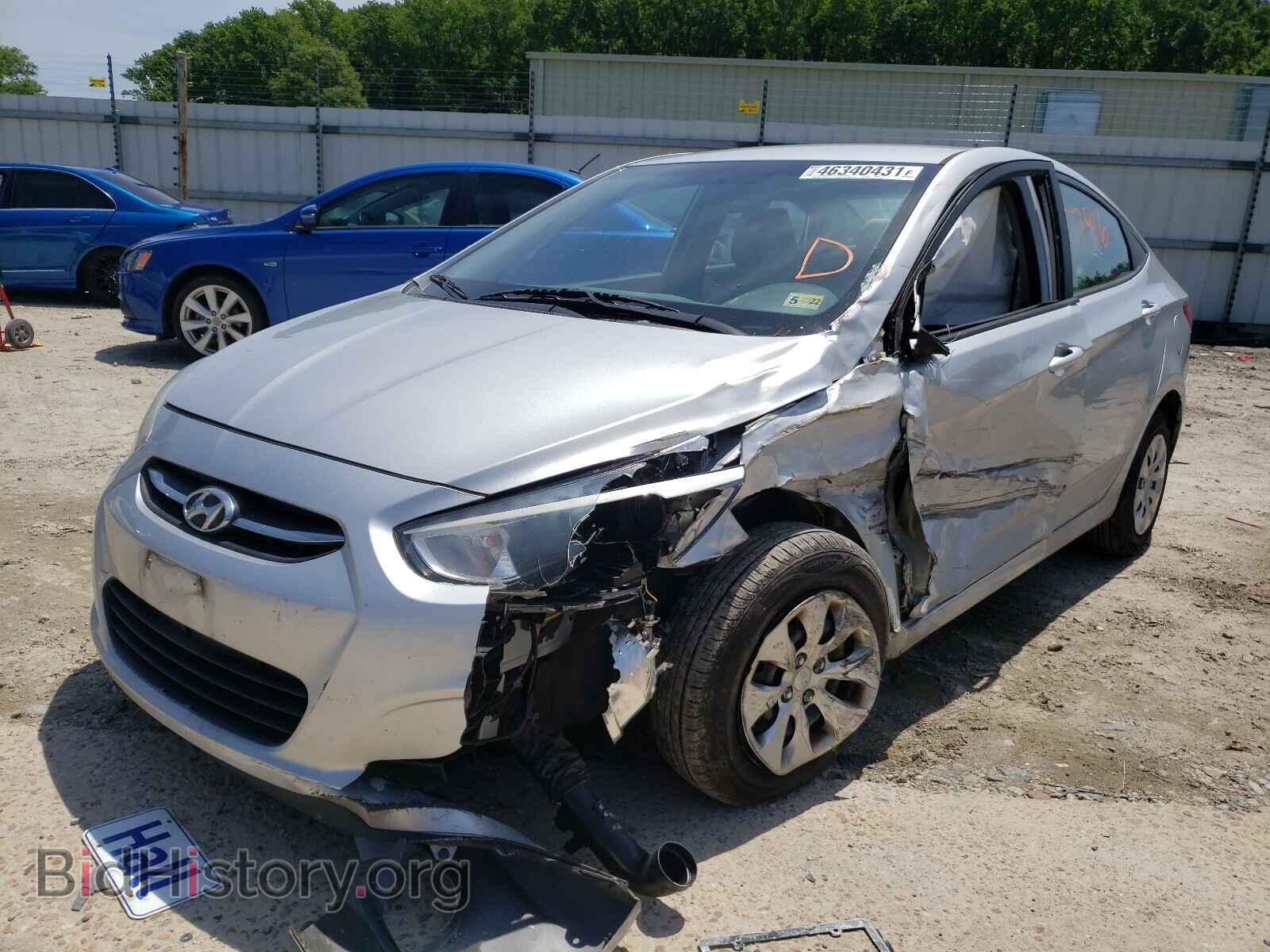 2015 HYUNDAI ACCENT - VIN: KMHCT4AE2FU931912 - Фото 2