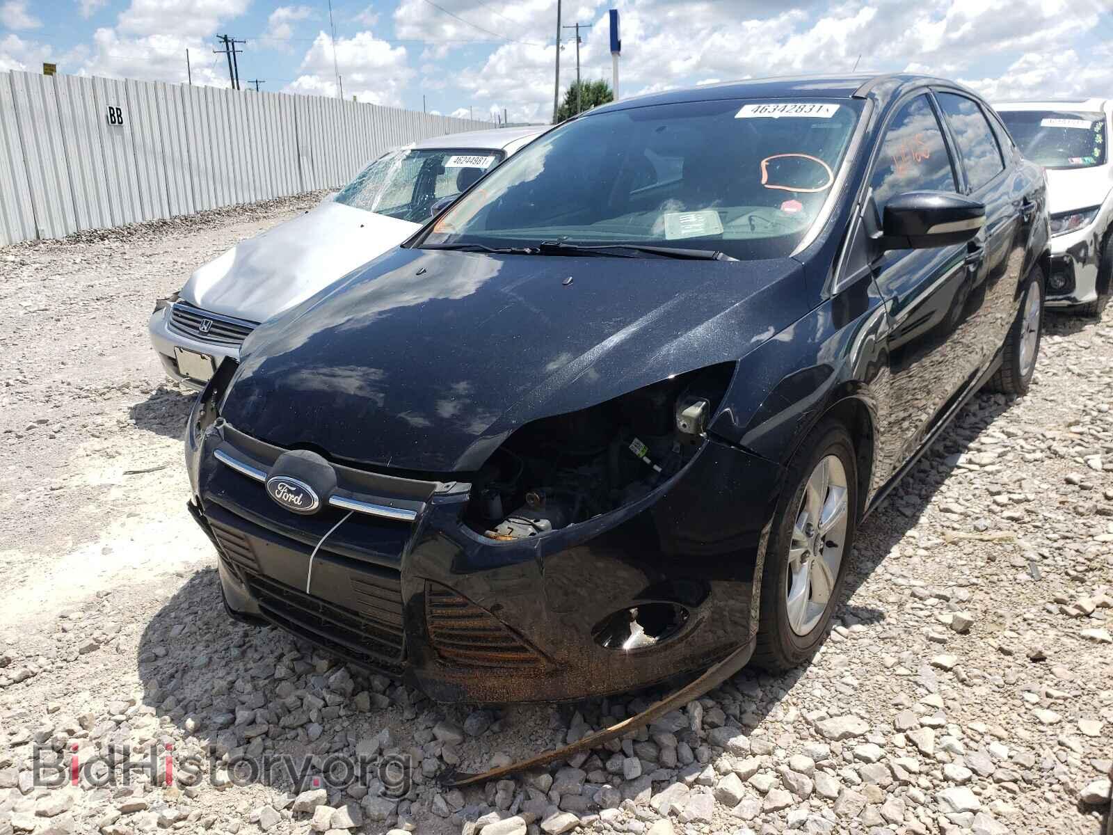 2014 FORD FOCUS - VIN: 1FADP3F28EL438722 - Фото 2