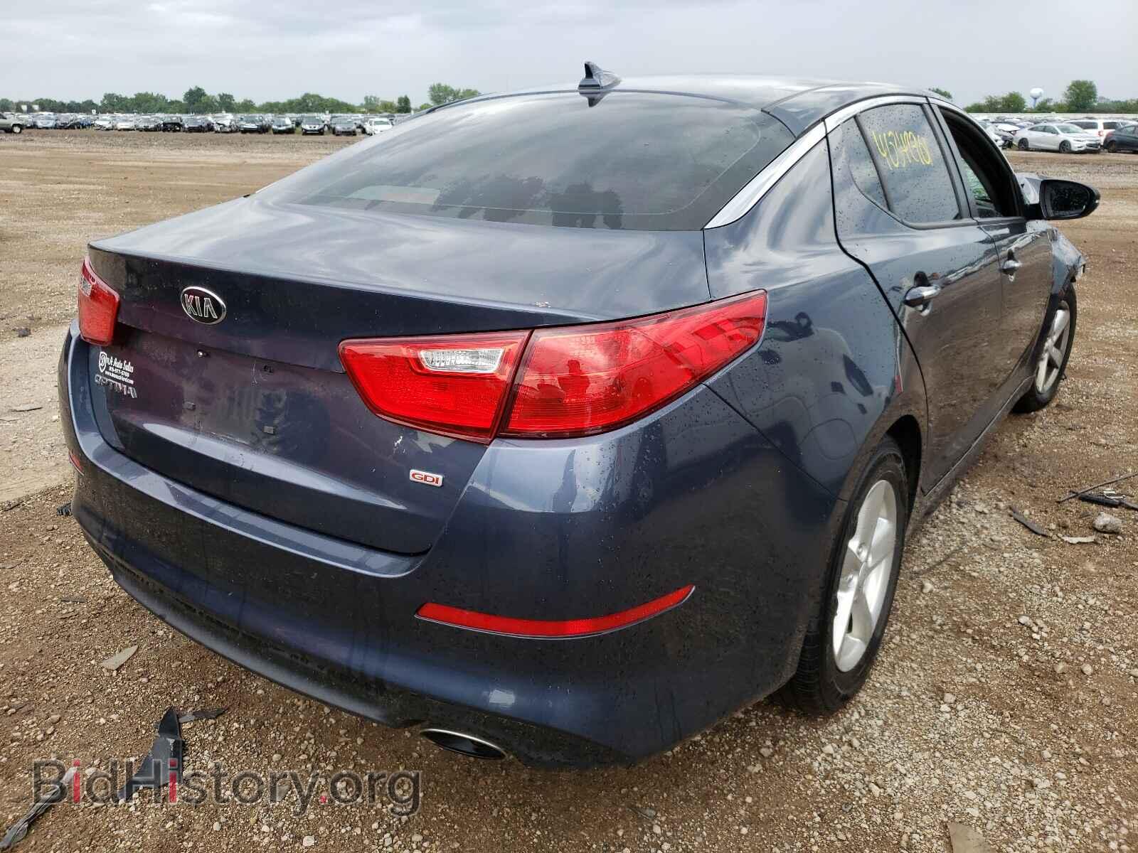 2015 KIA OPTIMA - VIN: KNAGM4A78F5612543 - Photo 4