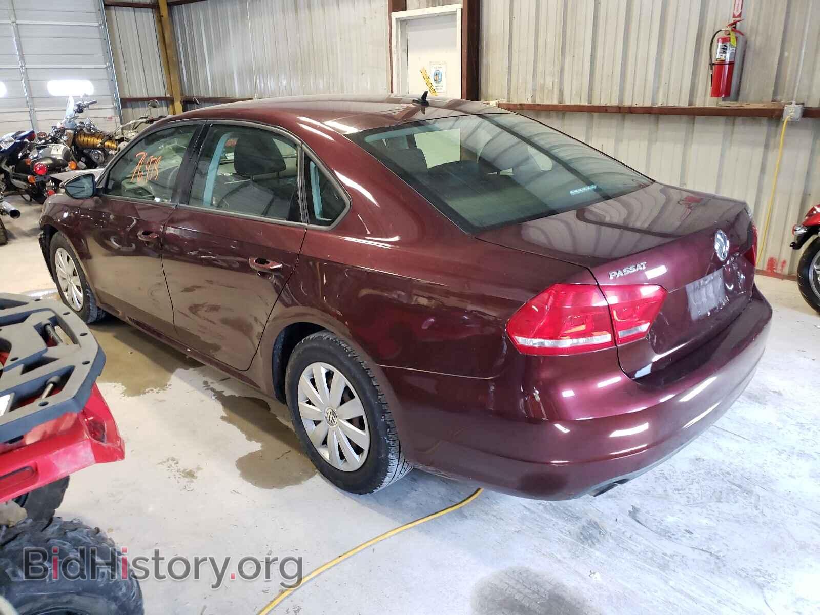 2012 VOLKSWAGEN PASSAT - VIN: 1VWAP7A32CC072058 - Фото 3