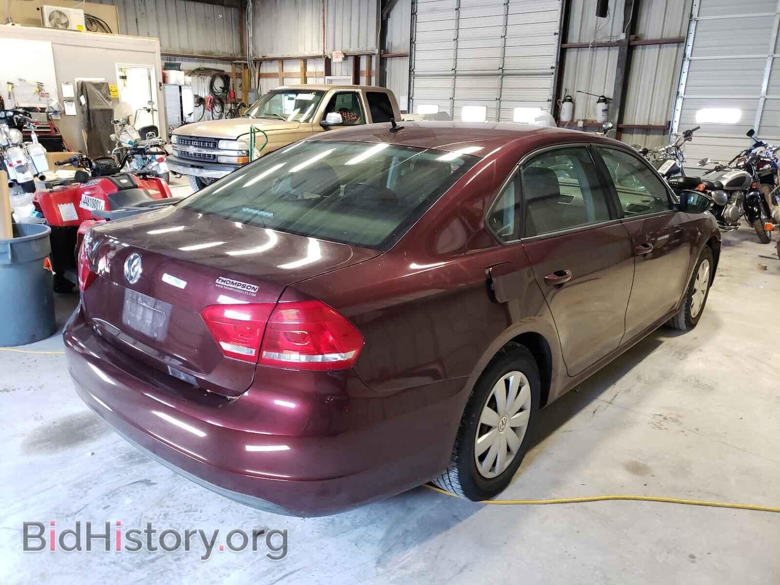 2012 VOLKSWAGEN PASSAT - VIN: 1VWAP7A32CC072058 - Фото 4