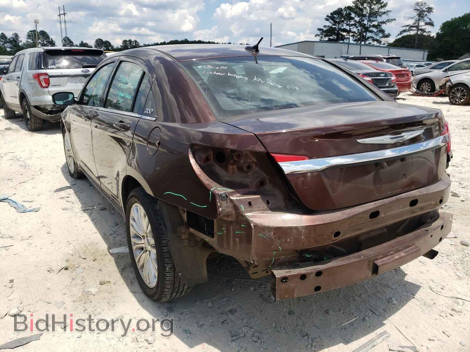 2013 CHRYSLER 200 - VIN: 1C3CCBBB4DN694316 - Фото 3