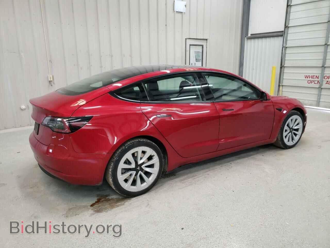 2022 TESLA MODEL 3 - VIN: 5YJ3E1EA0NF187769 - Photo 3