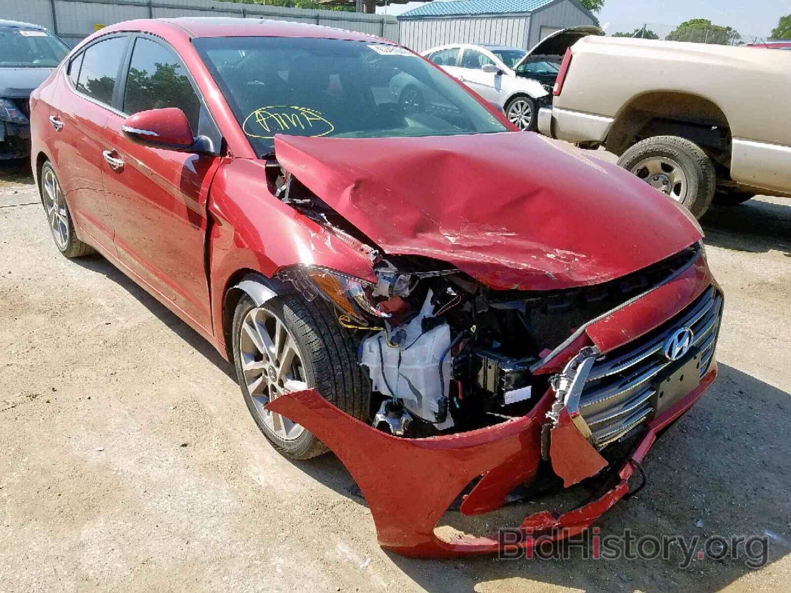 Photo 5NPD84LF2HH065528 - HYUNDAI ELANTRA 2017