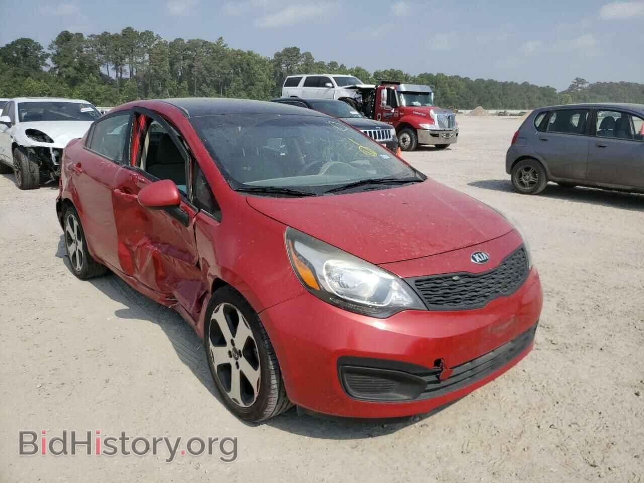 Фотография KNADM4A38F6461021 - KIA RIO 2015