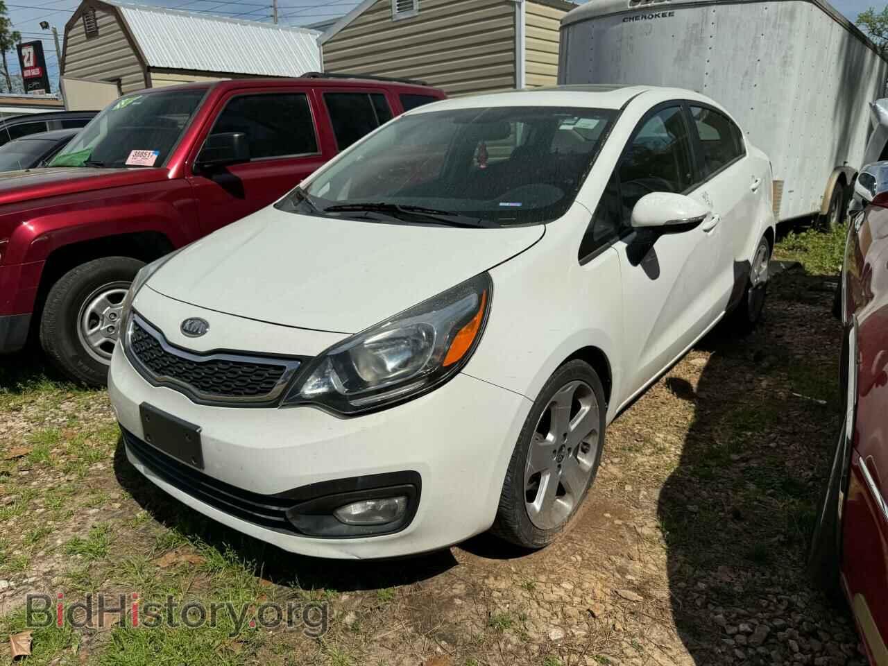 2012 KIA RIO - VIN: KNADN4A36C6055635 - Фото 2