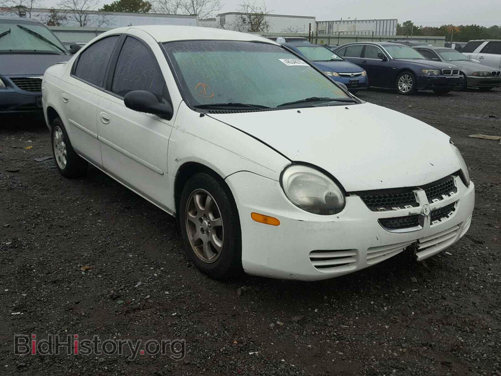 Photo 1B3ES56C25D227075 - DODGE NEON 2005