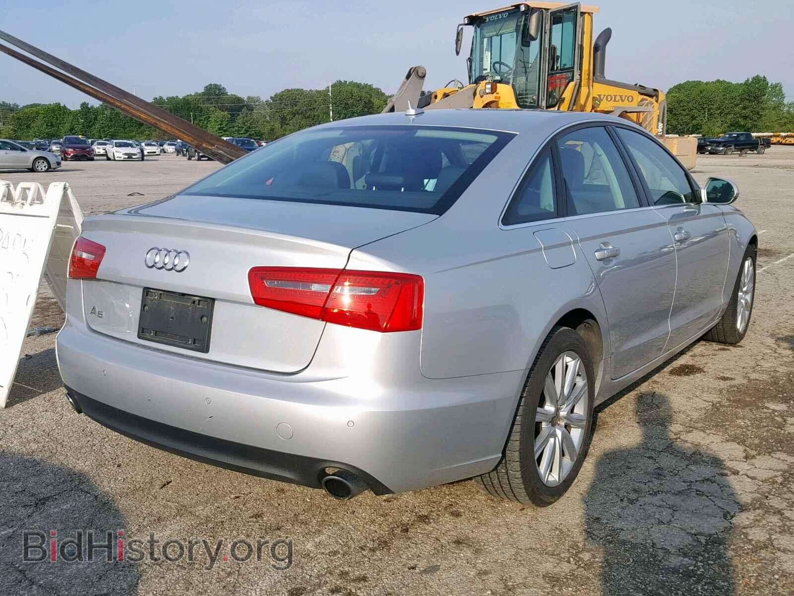 2013 AUDI A6 - VIN: WAUGFAFC1DN156655 - Фото 4