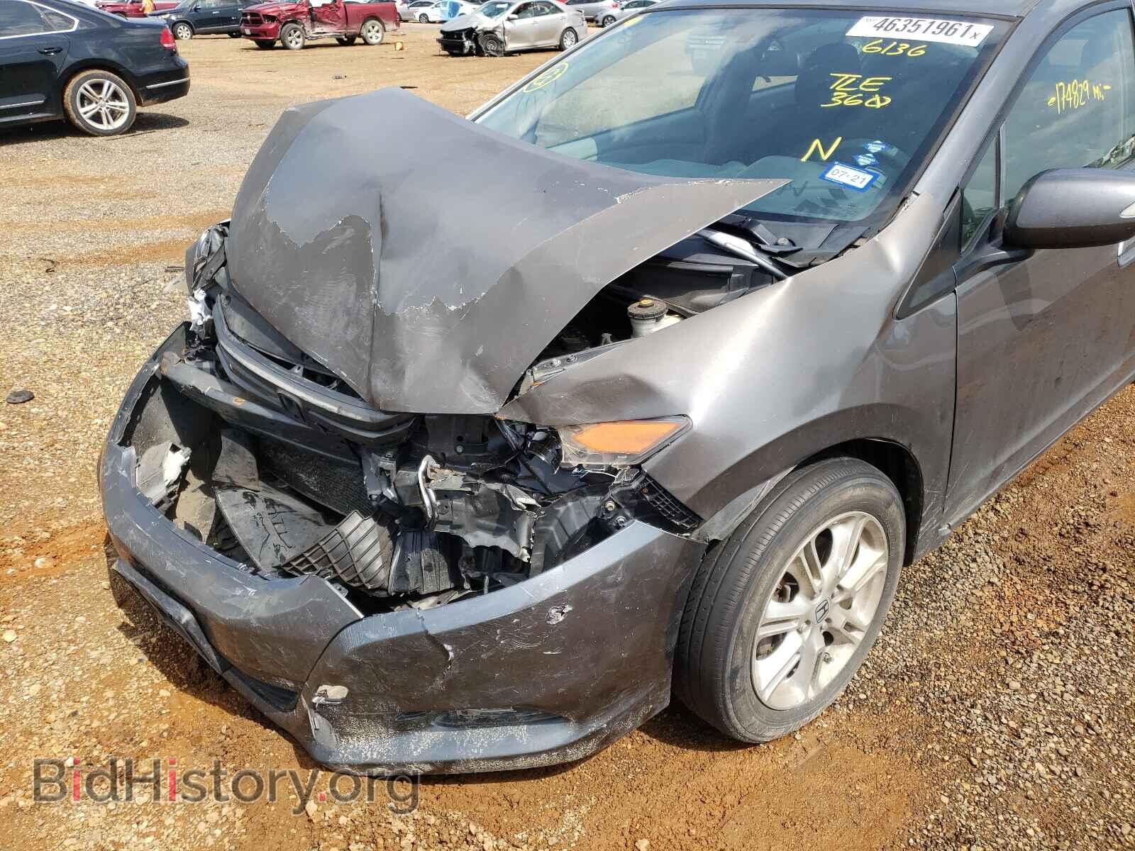 2010 HONDA INSIGHT - VIN: JHMZE2H71AS016136 - Фото 9
