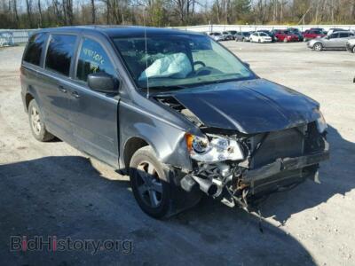 2011 Dodge CARAVAN Grand Cara, черный — VIN 2D4RN3DGXBR683368, Copart