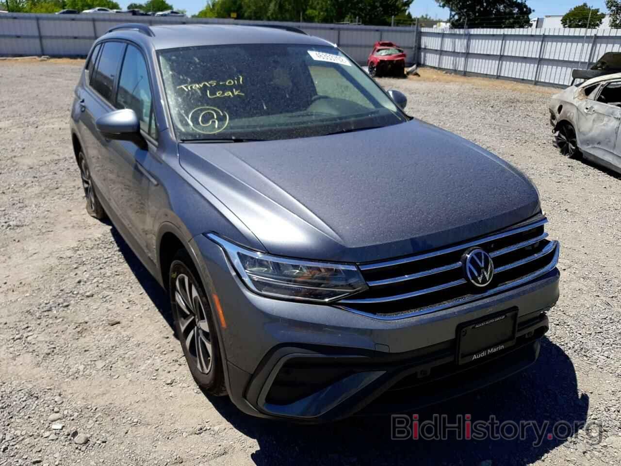 Фотография 3VV0B7AX1NM043802 - VOLKSWAGEN TIGUAN 2022