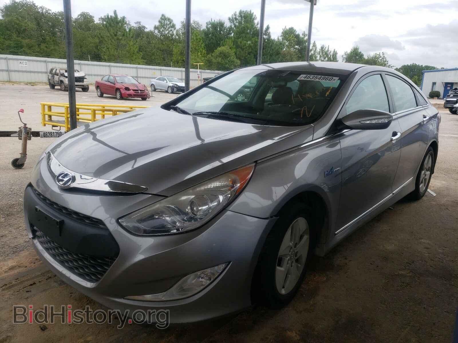 2012 HYUNDAI SONATA - VIN: KMHEC4A45CA033558 - Фото 2