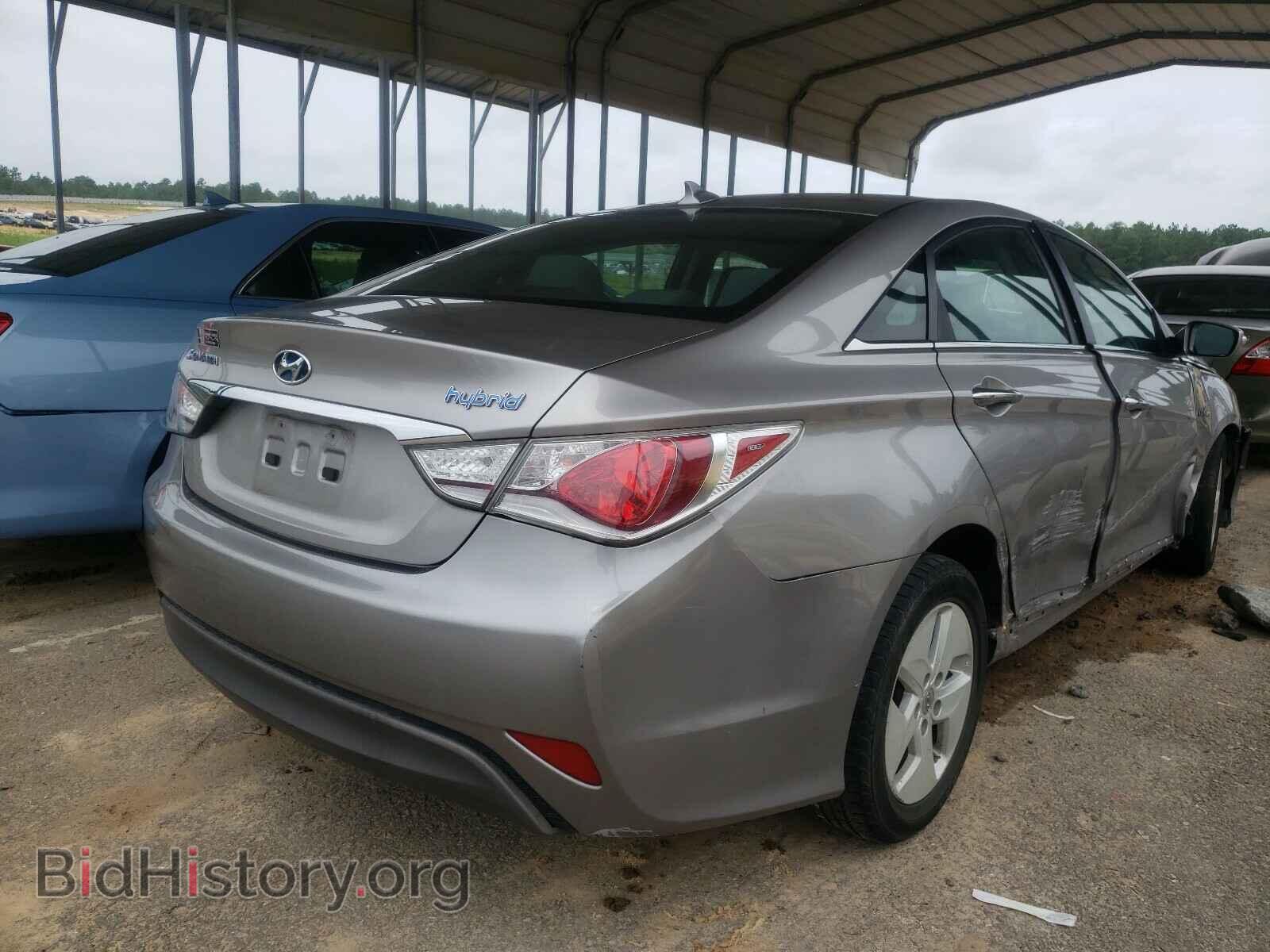 2012 HYUNDAI SONATA - VIN: KMHEC4A45CA033558 - Фото 4