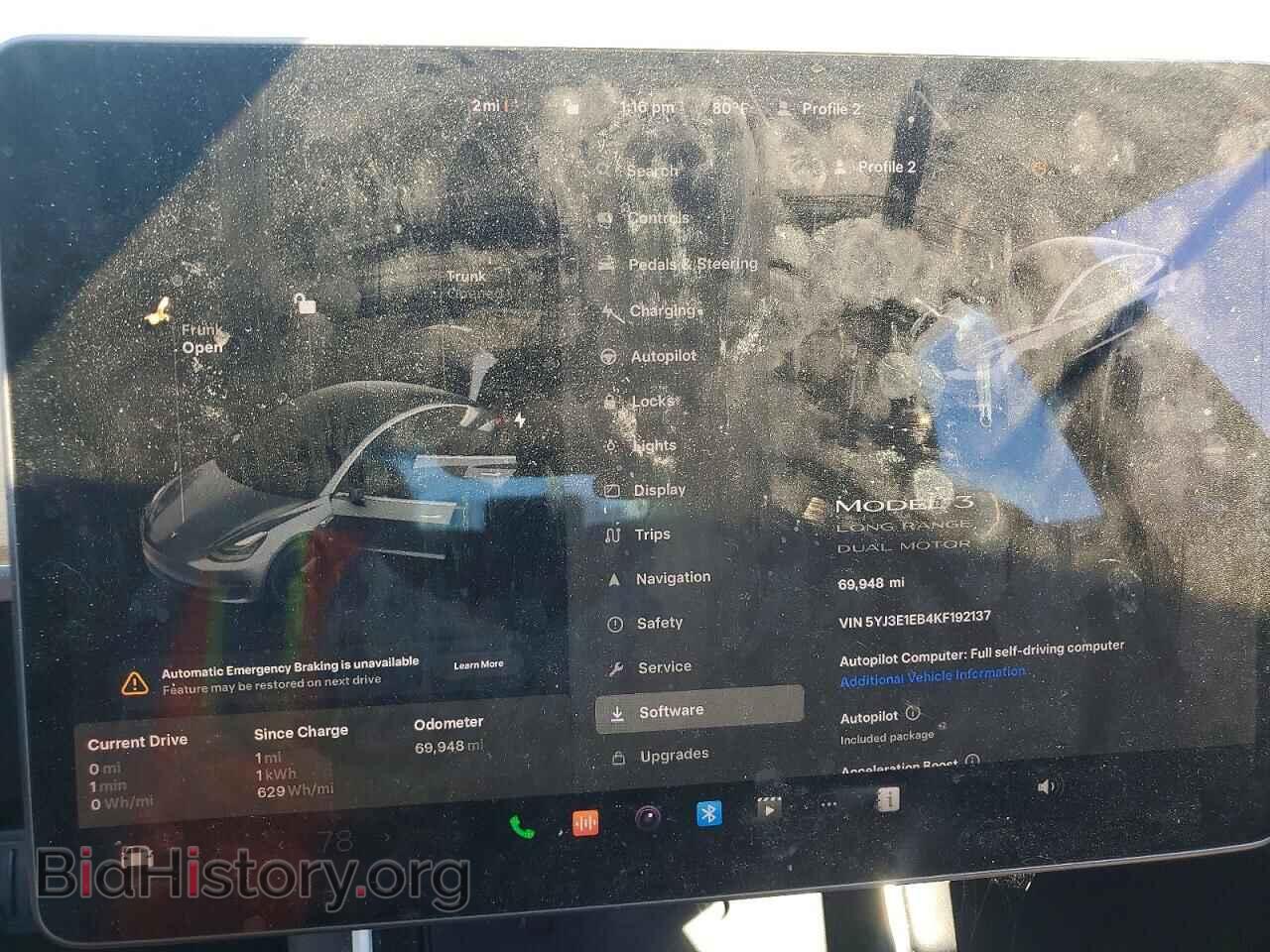 2019 TESLA MODEL 3 - VIN: 5YJ3E1EB4KF192137 - Photo 9