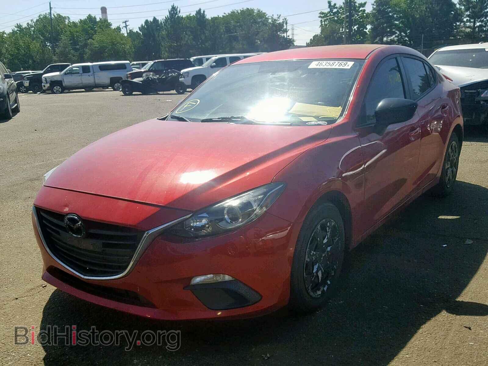 2014 MAZDA 3 - VIN: JM1BM1T76E1165323 - Фото 2