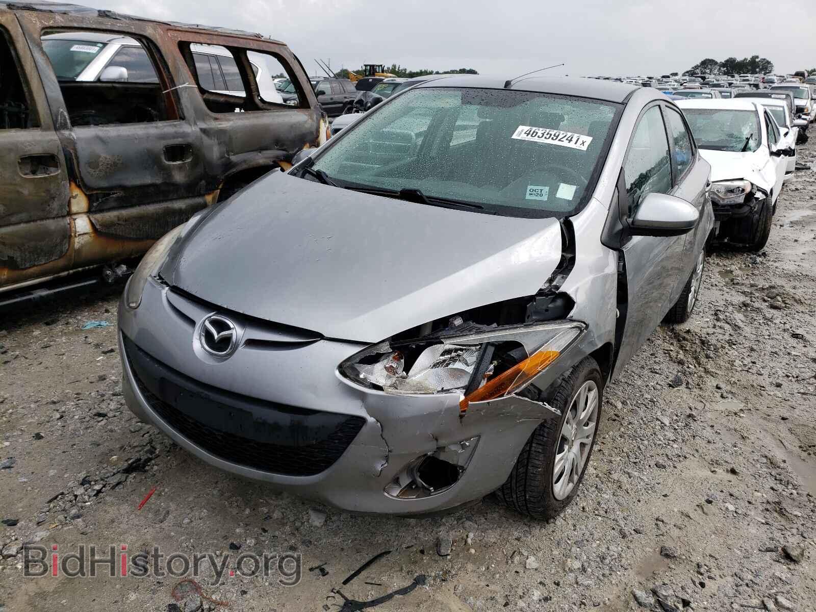 2014 MAZDA 2 - VIN: JM1DE1KZ2E0184868 - Фото 2