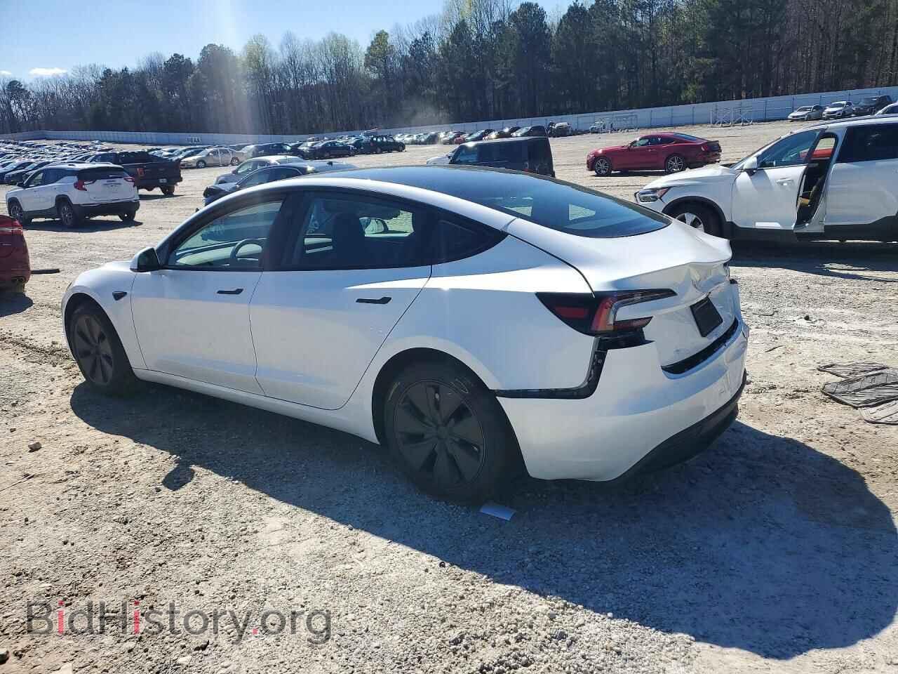 2024 TESLA MODEL 3 - VIN: 5YJ3E1EA2RF733753 - Photo 2