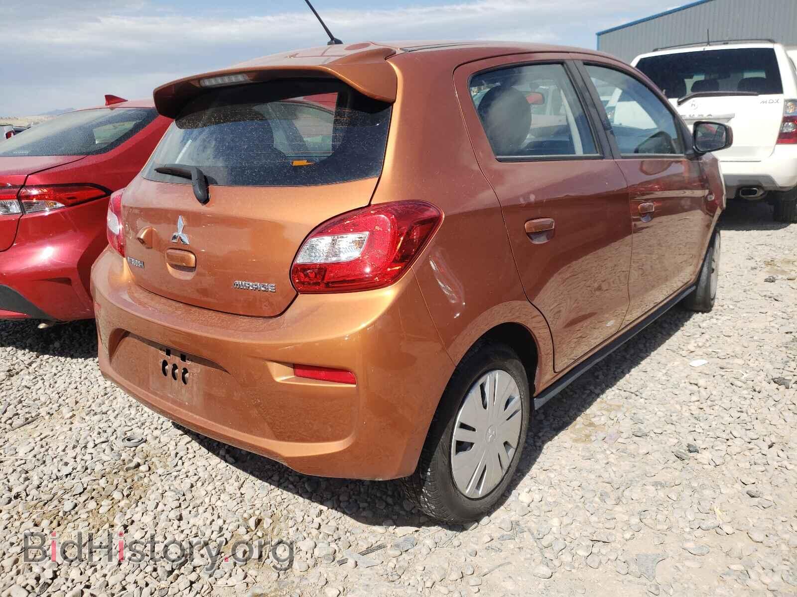 2019 MITSUBISHI MIRAGE - VIN: ML32A3HJ3KH014678 - Фото 4