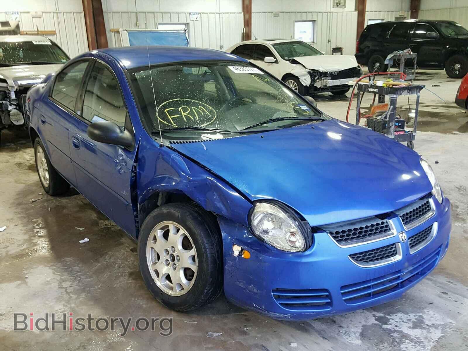 Фотография 1B3ES56C74D504401 - DODGE NEON 2004