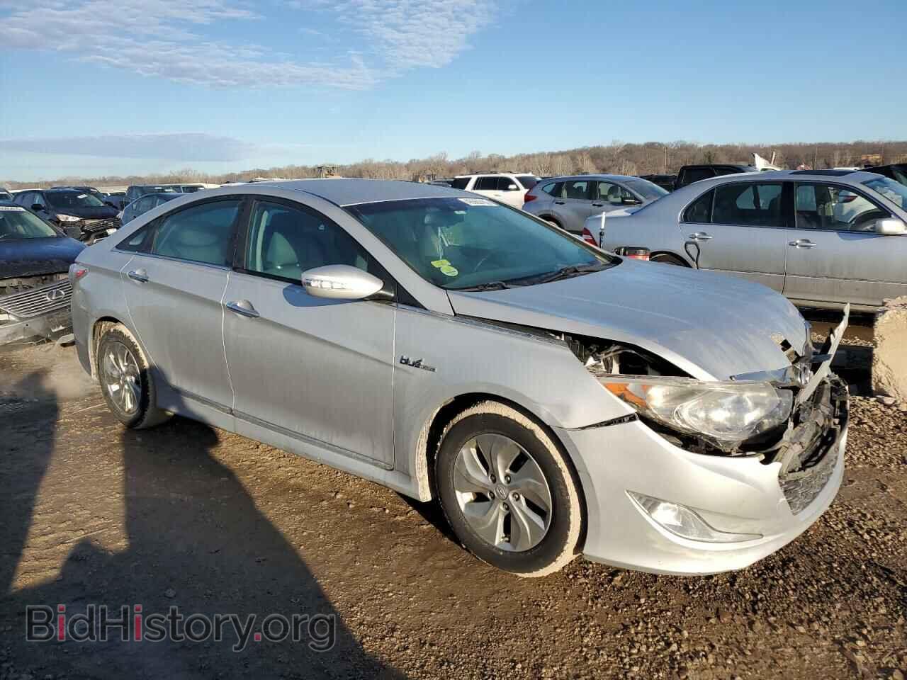 2014 HYUNDAI SONATA - VIN: KMHEC4A45EA114546 - Фото 4