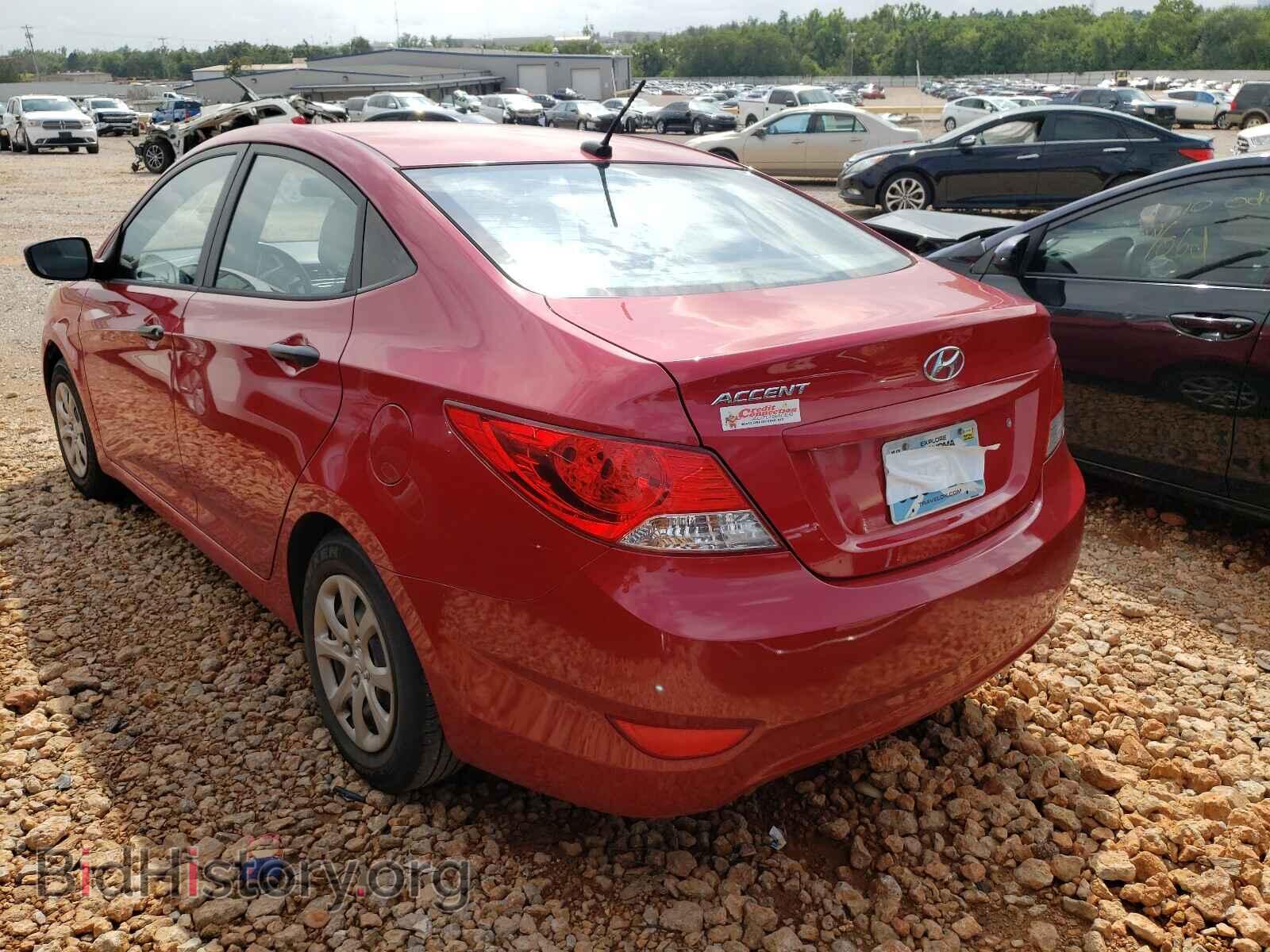 2012 HYUNDAI ACCENT - VIN: KMHCT4AE9CU054332 - Фото 3