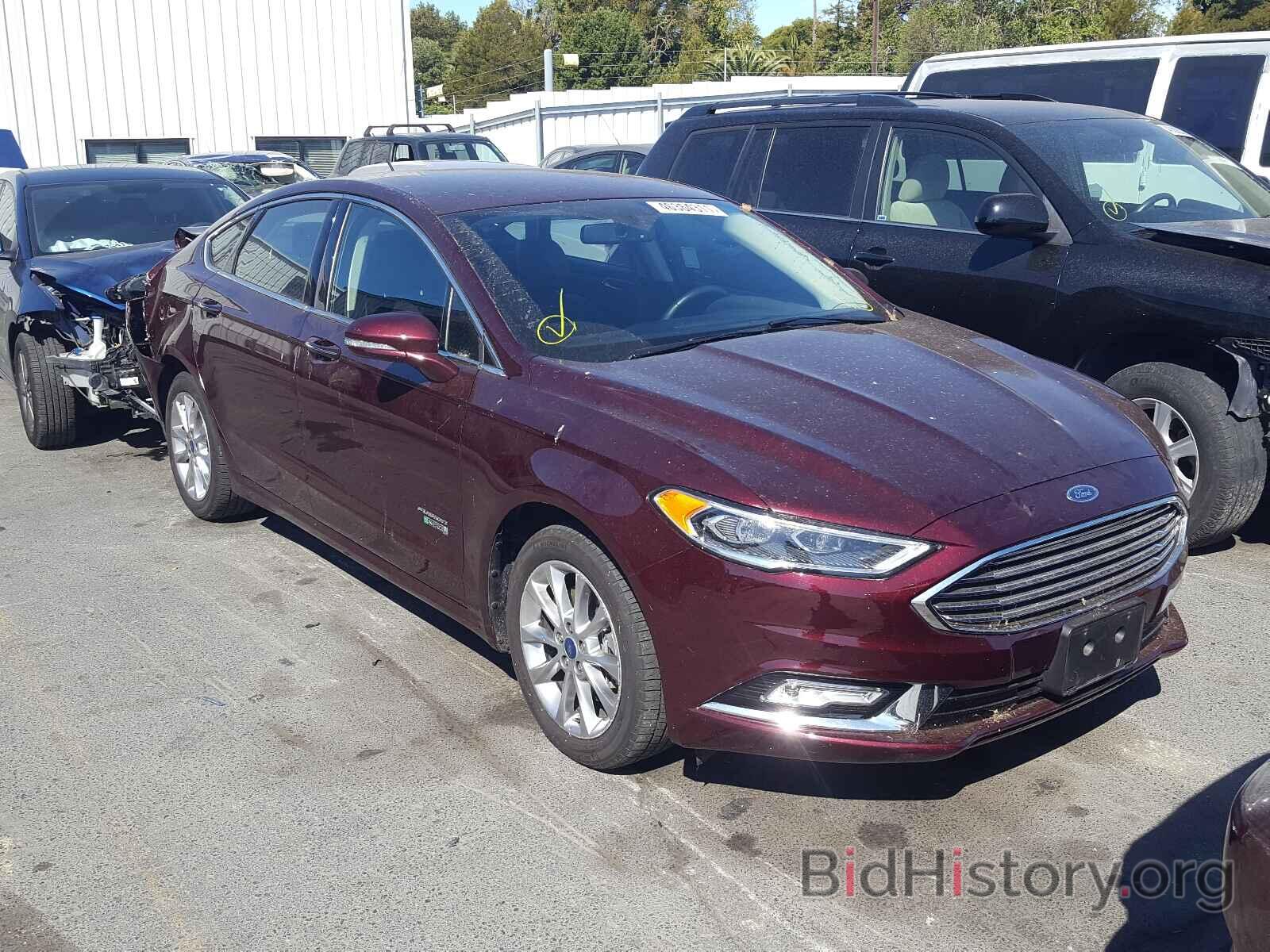 Photo 3FA6P0PU6HR380347 - FORD FUSION 2017