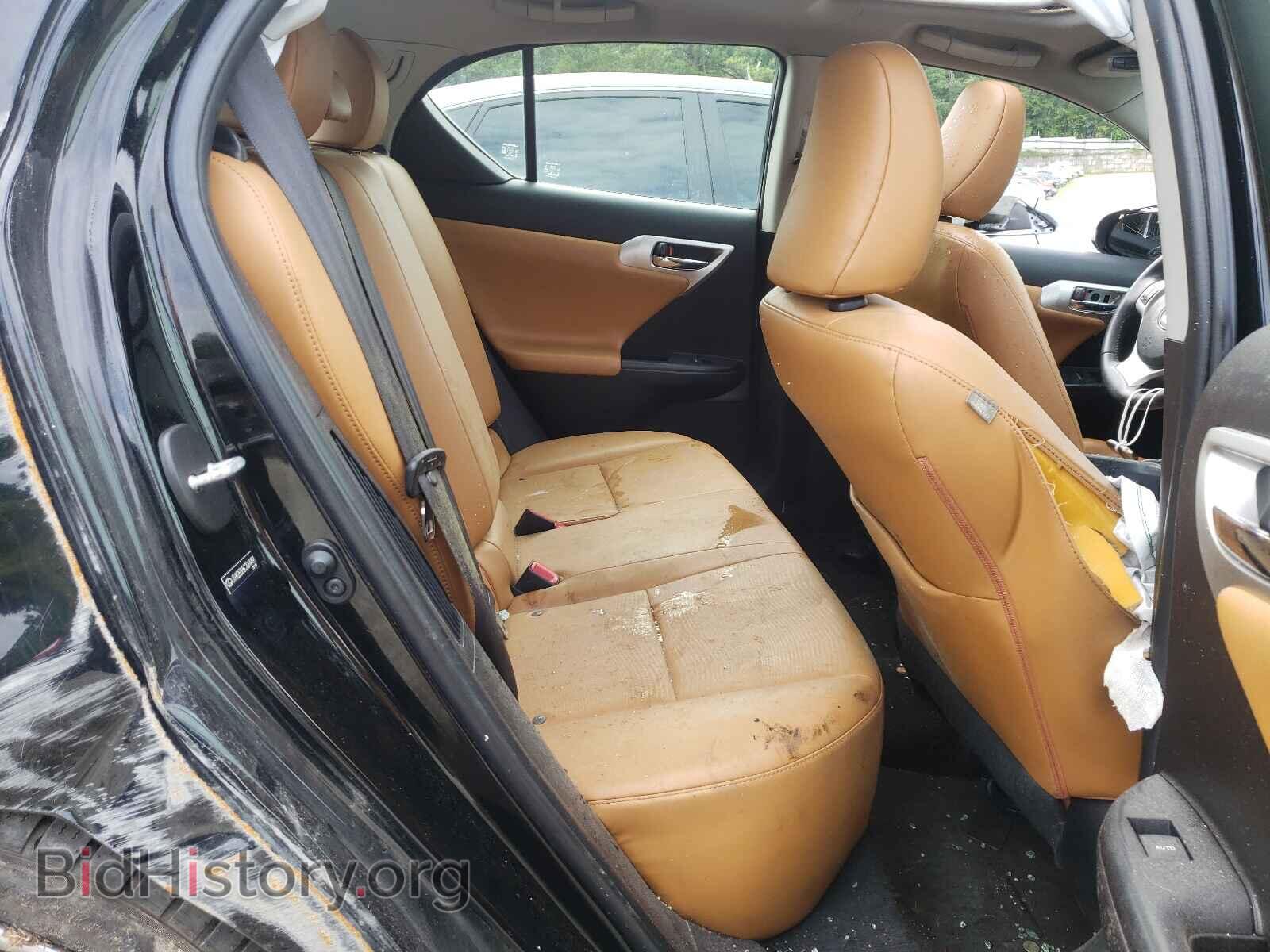 2012 LEXUS CT 200 - VIN: JTHKD5BH5C2064491 - Фото 6