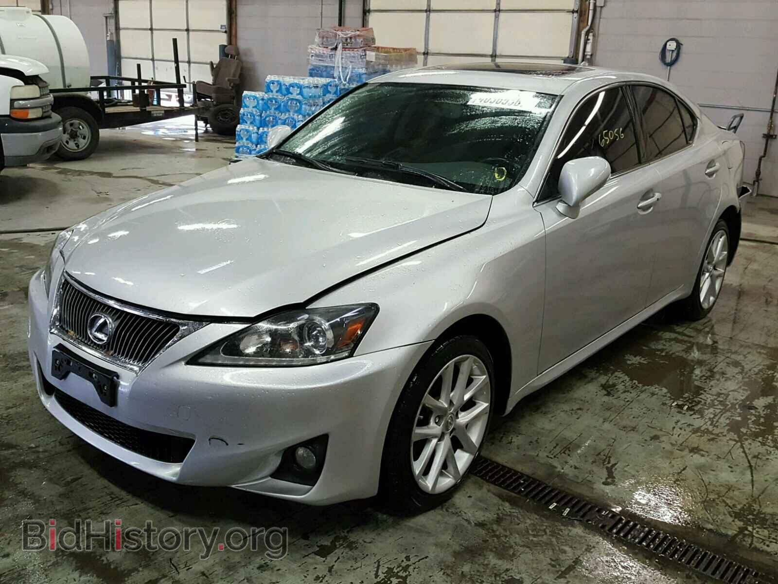2012 LEXUS IS250 - VIN: JTHCF5C21C5059098 - Фото 2