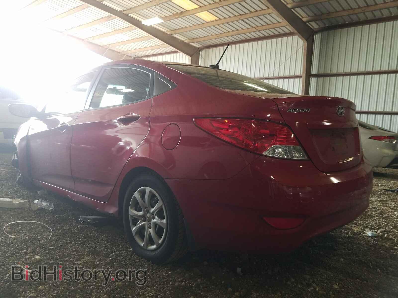 2014 HYUNDAI ACCENT - VIN: KMHCT4AE1EU760648 - Фото 3